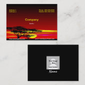Sunset Visitekaartje (Voorkant / Achterkant)