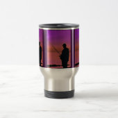 Sunset Vist Digital Art Travel Mug Reisbeker (Center)