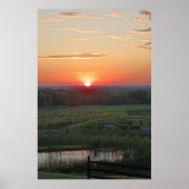 Sunset Vista Poster (Voorkant)