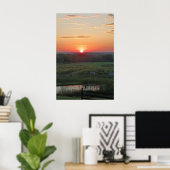 Sunset Vista Poster (Thuiskantoor)