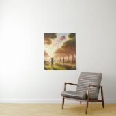 "Sunset vlieger tapijt" Wandkleed (In situ)