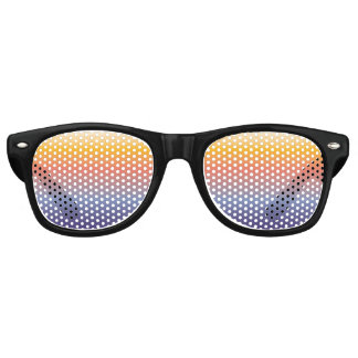 Sunset Volwassen Party Shades Retro Zonnebril