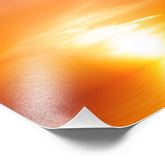 Sunset Vulcan Foto Afdruk (Hoek)