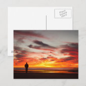 Sunset Walk Briefkaart (Voorkant / Achterkant)