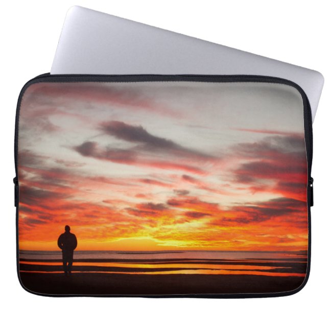 Sunset Walk Laptop Sleeve (Voorkant)