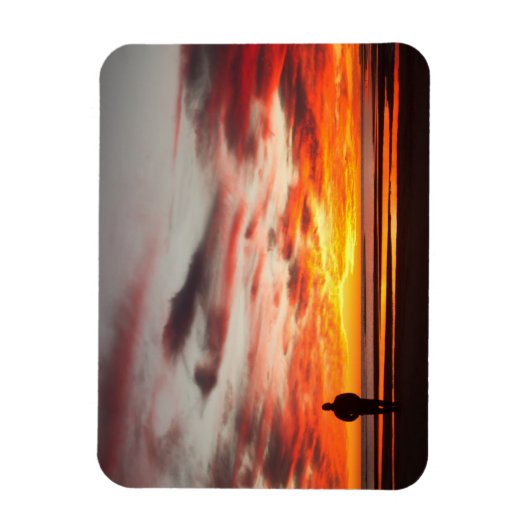 Sunset Walk Magneet (Verticaal)