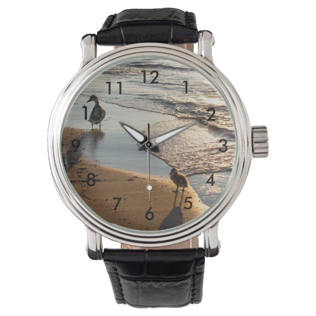 Sunset Walk met mama Horloge (Voorkant)