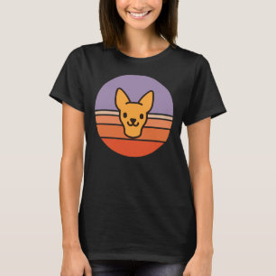 Sunset Walk met mijn chihuahua Short Hair Active T-shirt