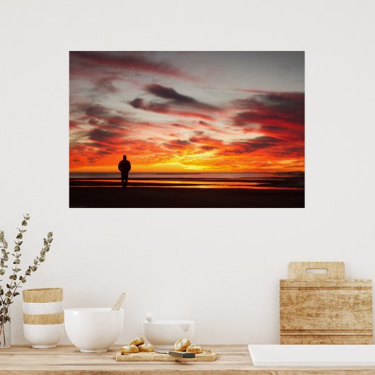 Sunset Walk Poster (Keuken)