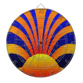 Sunset Wall Dartbord (Voorkant)
