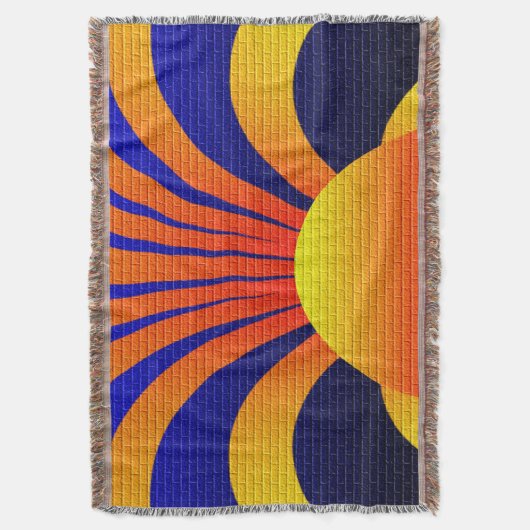 Sunset Wall Deken (Voorkant Verticaal)