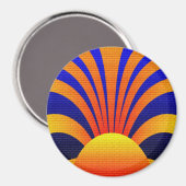 Sunset Wall Magneet (Voorkant / Achterkant)