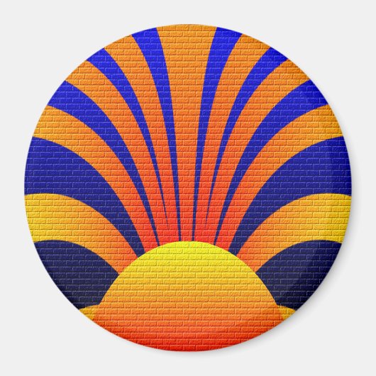 Sunset Wall Magneet (Voorkant)