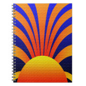 Sunset Wall Notitieboek (Voorkant)