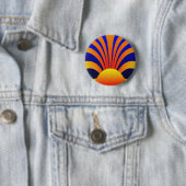 Sunset Wall Ronde Button 5,7 Cm (In situ)
