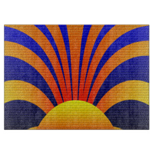 Sunset Wall Snijplank