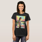 Sunset wandeling bij de brug t-shirt (Voorkant volledig)