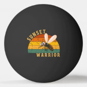 Sunset Warrior Pingpongbal (Voorkant)
