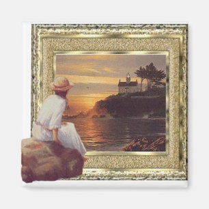 Sunset watcher magneet