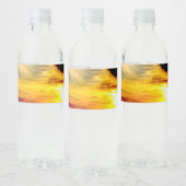 Sunset Waterfles Etiket (Flessen)