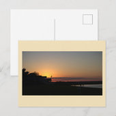 Sunset Waterscape Photo Briefkaart (Voorkant / Achterkant)