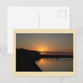 Sunset Waterscape Photo Briefkaart (Voorkant / Achterkant)