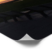 Sunset Waterscape Photo Poster (Hoek)