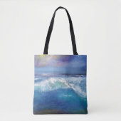 Sunset Wave Canvas tas (Voorkant)