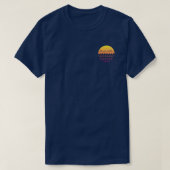 Sunset Waves T-shirt (Design voorkant)