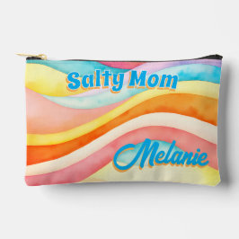Sunset Waves Watercolor Mom Etui