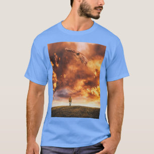 Sunset Whale 4 T-shirt