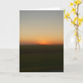 Sunset while passing through southern Illinois Kaart (Gele Bloem)