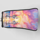Sunset Whispers – Een Klein Liefdesverhaal. Golfheadcover (Voorkant)