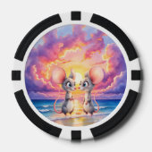 Sunset Whispers – Een Klein Liefdesverhaal.  Poker Chips (Voorkant)