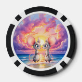 Sunset Whispers – Een Klein Liefdesverhaal.  Poker Chips (Achterkant)