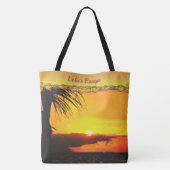 Sunset Winkelen 2441 Tote Bag (Achterkant)