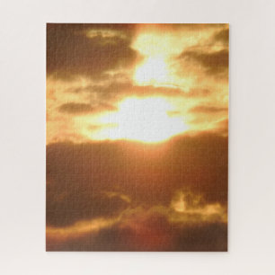 Sunset Winter Puzzle Legpuzzel