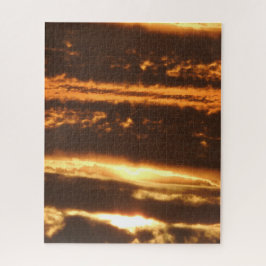 Sunset Winter Puzzle Legpuzzel