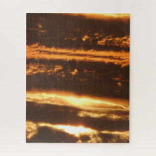 Sunset Winter Puzzle Legpuzzel