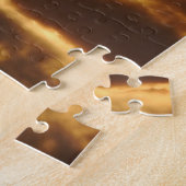 Sunset Winter Puzzle Legpuzzel (Zijkant)