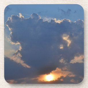 Sunset with Teacup Cloud Formation by STaylor Bier Onderzetter