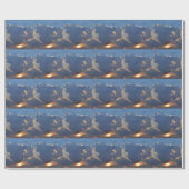 Sunset with Teacup Cloud Formation by STaylor Cadeaupapier (Vlak)