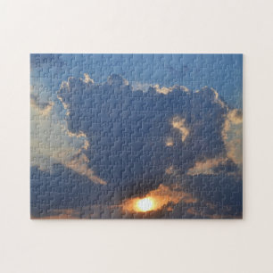 Sunset with Teacup Cloud Formation by STaylor Legpuzzel