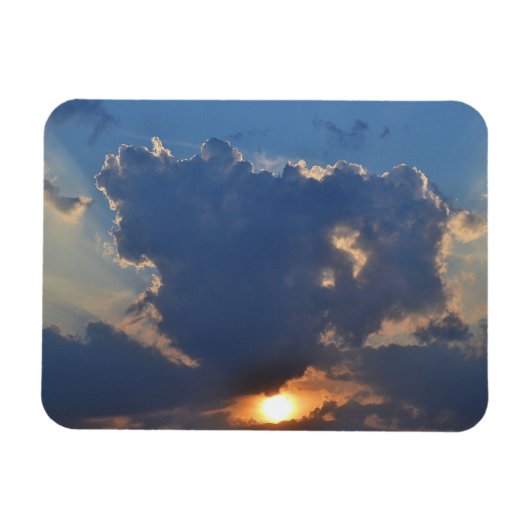 Sunset with Teacup Cloud Formation by STaylor Magneet (Horizontaal)