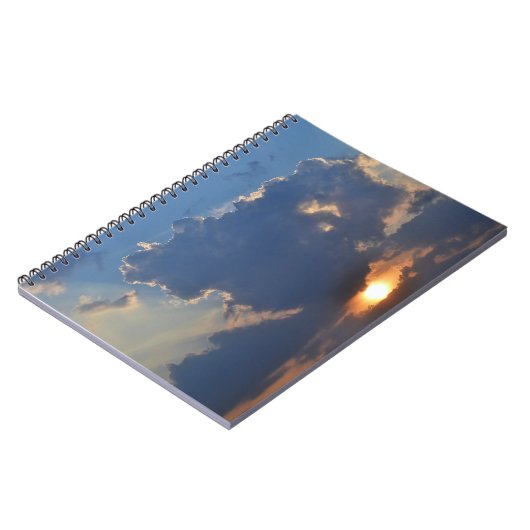 Sunset with Teacup Cloud Formation by STaylor Notitieboek (Linkerzijde)