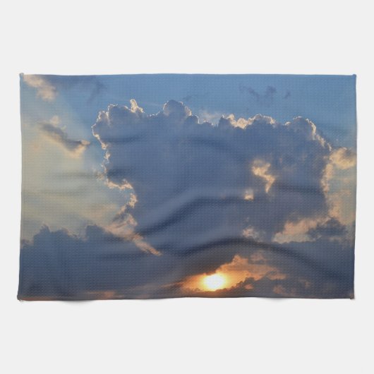 Sunset with Teacup Cloud Formation by STaylor Theedoek (Horizontaal)