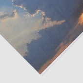 Sunset with Teacup Cloud Formation by STaylor Tissuepapier (Detail)