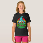 Sunset Wizard Frog T-Shirt (Voorkant volledig)