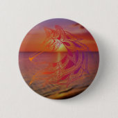 Sunset Wolf Button (Voorkant)