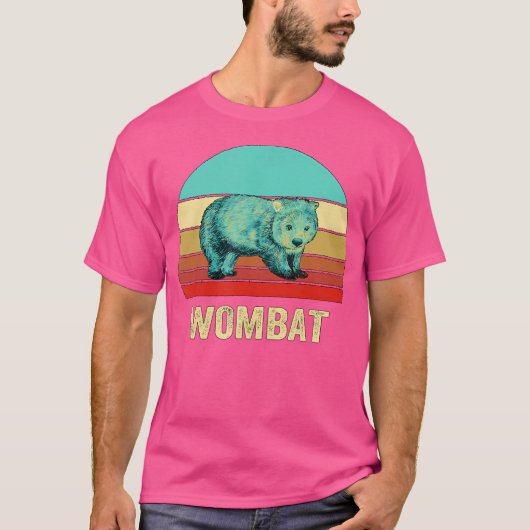 Sunset Wombat T-shirt (Voorkant)